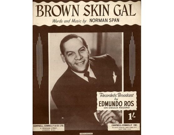 1385 | Brown Skin Gal - Featuring Edmundo Ros