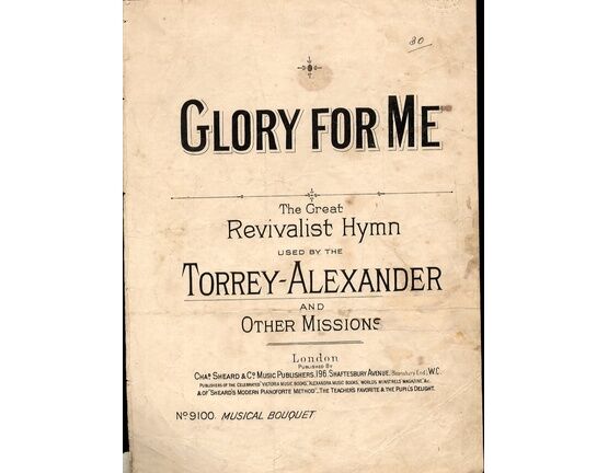 1415 | Glory For Me - The Great Revivalist Hymn