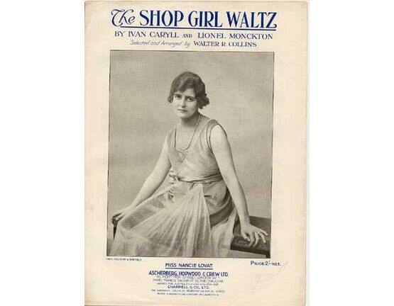 1478 | The Shop Girl Waltz, sung by Miss Nancie Lovat,