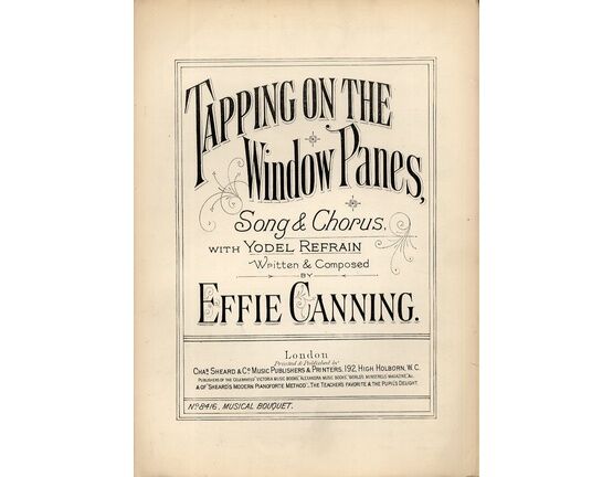 1554 | Tapping on the Window Panes - Song with Yodel Refrain