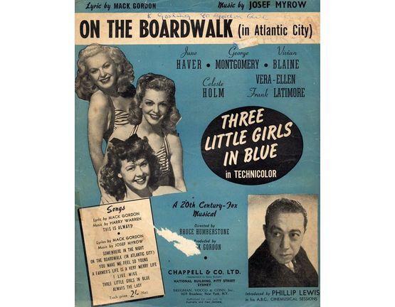 18 | On the Boardwalk (in Atlantic City) from "Three Little Girls in Blue"