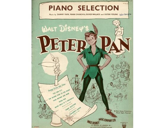 208 | Walt Disney's Peter Pan -  Piano Selection