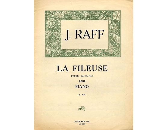 2767 | La Fileuse - Etude - Op. 157 - No. 2 - For piano