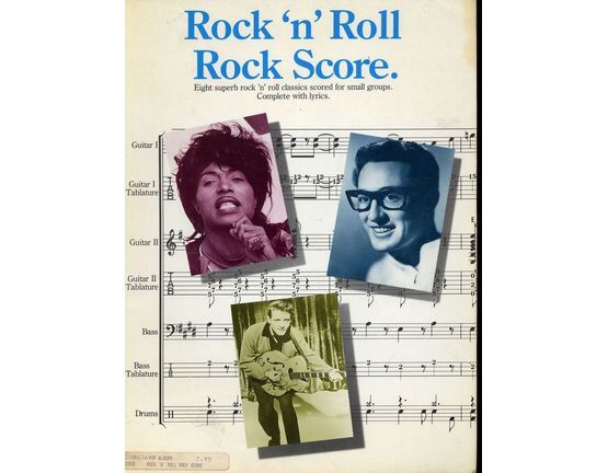 3206 | Rock 'n' Roll - Rock Score - Eight superb rock 'n' roll classics scored for small groups complete with lyrics