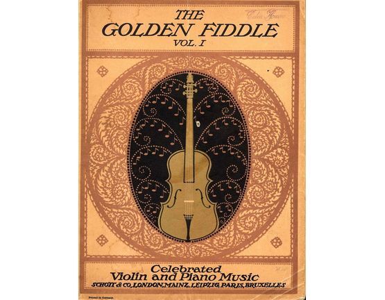 334 | The Golden Fiddle - Celebrated Violin and Piano music -  Vol. 1  -  For violin and piano with seperate violin part