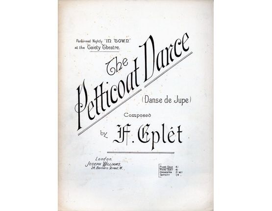 3347 | The Petticoat Dance (Danse de Jupe)