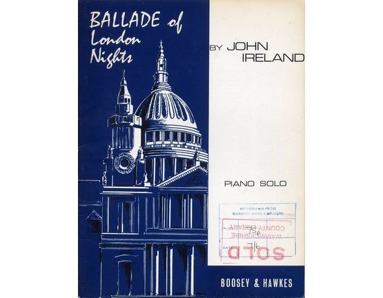 3684 | Ballade Of London Nights - Op. Posth