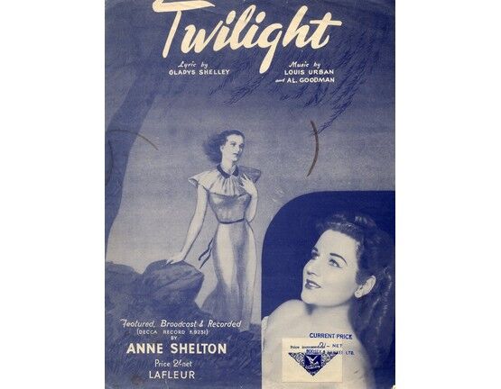 3684 | Twilight - Featuring Anne Shelton