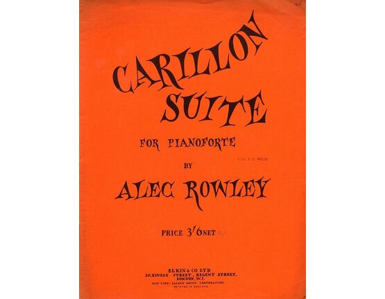 391 | Carillon Suite - For Pianoforte