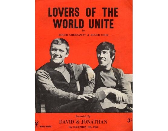 3955 | Lovers of the World Unite - Song - Featuring David and Jonathan