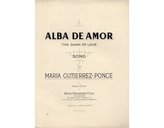 4 | Alba De Amor - Song