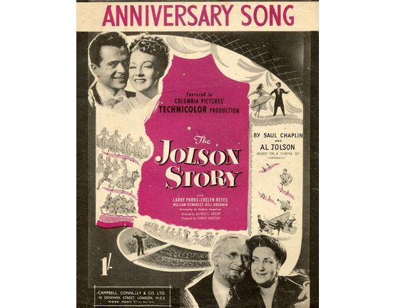 4 | Anniversary Song, From the Jolson Story, featuring Al Jolson