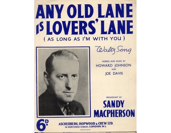 4 | Any Old Lane is Lovers' Lane (as long as I'm with you),