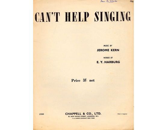 4 | Can't Help Singing - As performed by Deanna Durbin