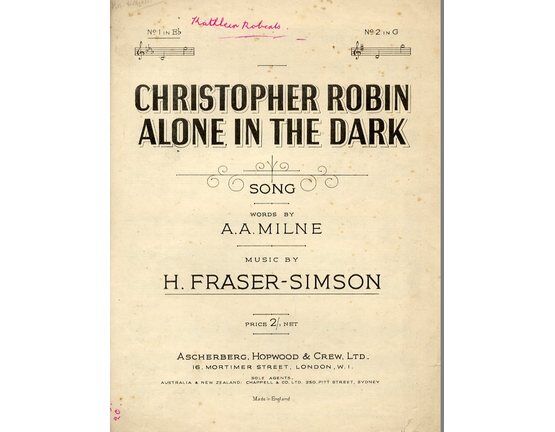 4 | Christopher Robin Alone in the Dark