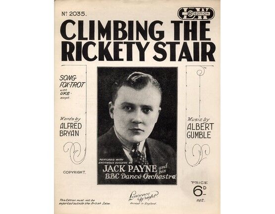 4 | Climbing the Rickety Stair: Jack Payne