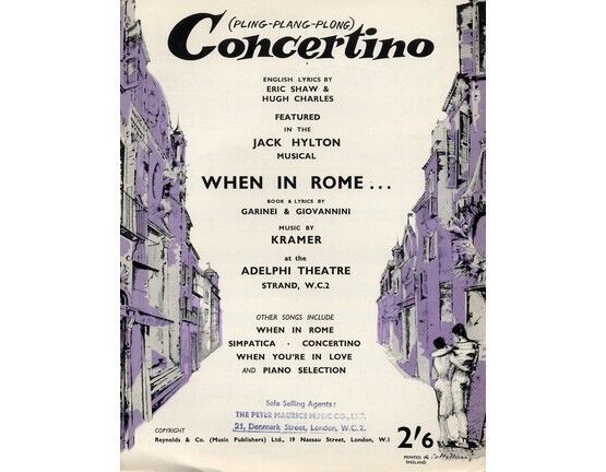 4 | Concertino: from "When in Rome.."