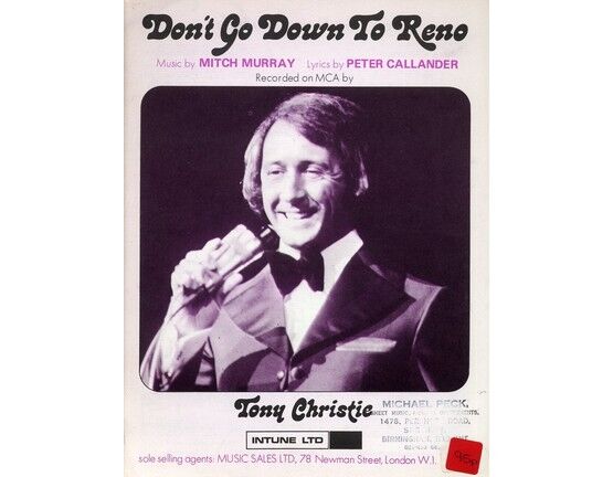4 | Don't go Down to Reno: Tony Christie
