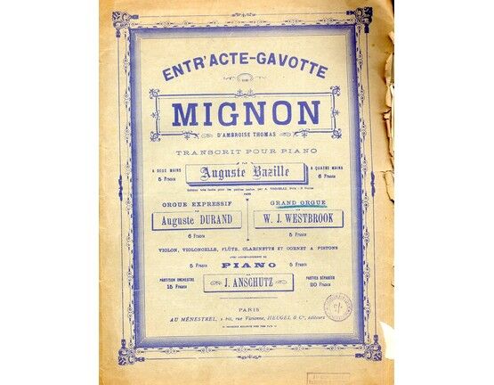 4 | Entr'acte Gavotte: from "Mignon"