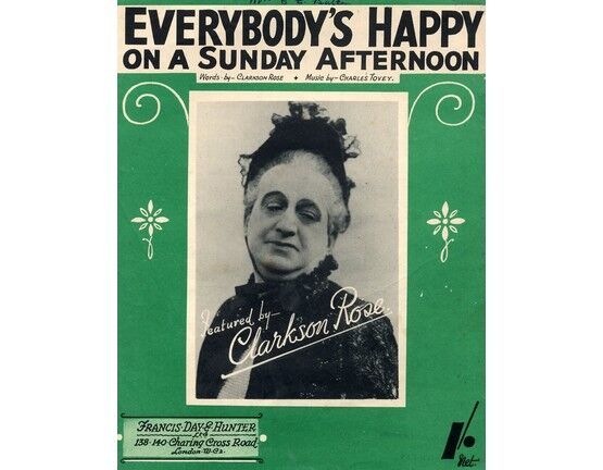 4 | Everybodys Happy on a Sunday Afternoon: Clarkson Rose,