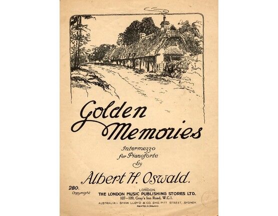 7793 | Golden Memories - Intermezzo for Pianoforte