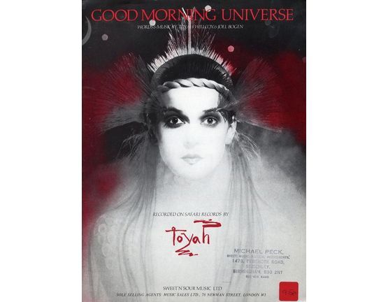 4 | Good Morning Universe: Toyah