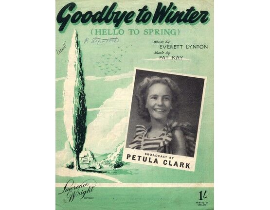 4 | Goodbye to Winter - Petula Clark,