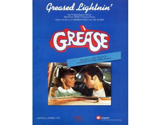 4 | Greased Lightnin'  - featuring John Travolta and Olivier Newton John