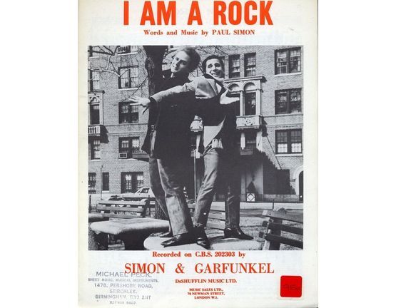 4 | I Am a Rock - Simon and Garfunkel