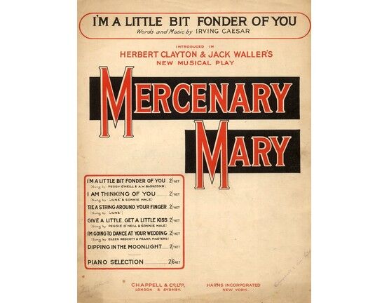 4 | Im a Little Bit Fonder of You - Song from "Mercenary Mary"