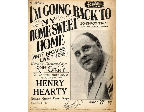 4 | I'm going Back To My Home Sweet Home: Henry Hearty, Rob Currie