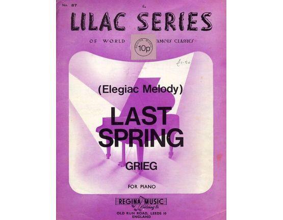 4 | Last Spring (Elegiac Melody) - No. 87 of the Lilac Series of world famous classics