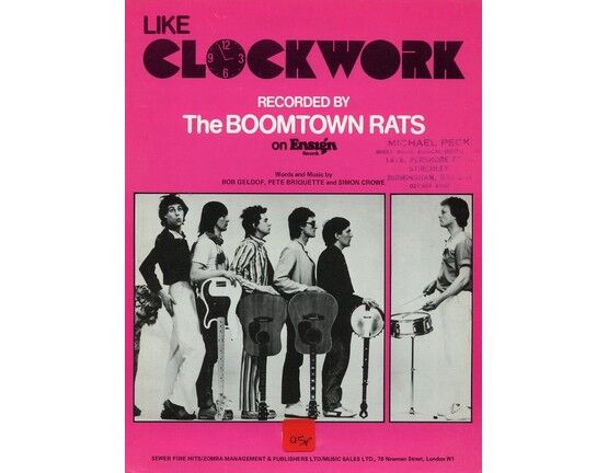 4 | Like Clockwork - Featuring The Boomtown Rats