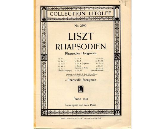 4 | Liszt  Rhapsodien