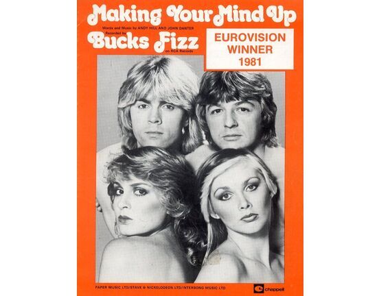 4 | Making Your Mind Up - Bucks Fizz - Eurovision Song Winner 1981