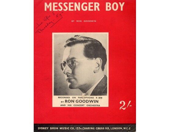 4 | Messenger Boy, Ron Goodwin
