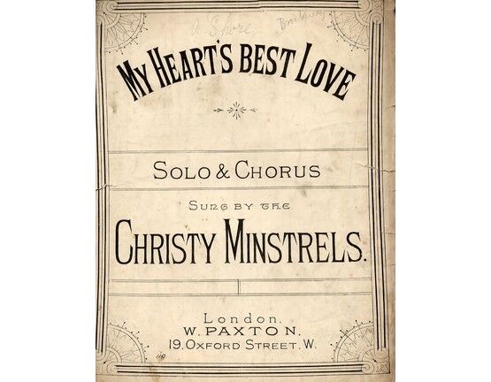 4 | My Hearts Best Love: Christy Minstrels