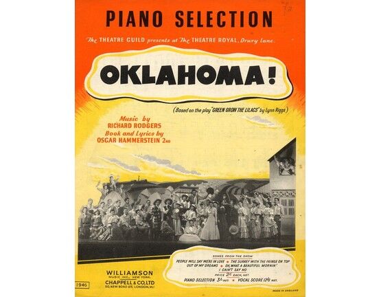 4 | Oklahoma, piano selections, stage show
