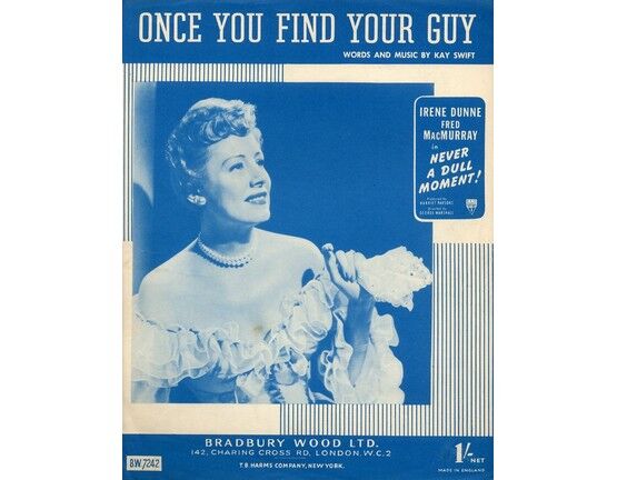 4 | Once You Find Your Guy. Irene Dunne