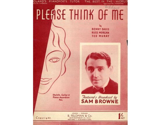 4 | Please Think of Me - Song - Sam Browne, Eddie Oliver