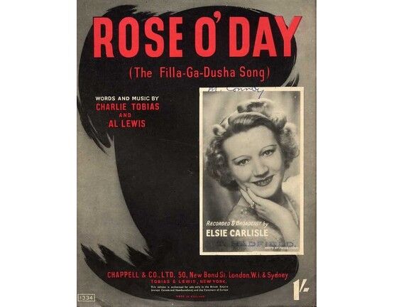 4 | Rose O Day (The Filla Ga Dusha song) featuring Elsie Carlisle