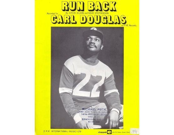 4 | Run Back - Carl Douglas