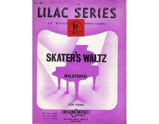 4 | Skaters Waltz - Lilac series - Arranged by Sid Pickles