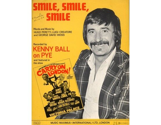 4 | Smile, Smile, Smile - As performed by Kenny Ball