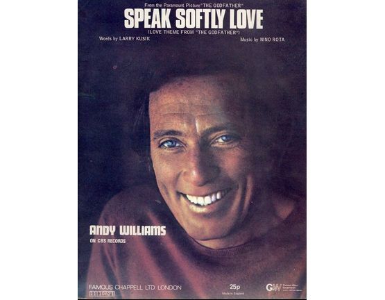 4 | Speak Softly Love - Love theme from "The Godfather" - Featuring Andy Williams