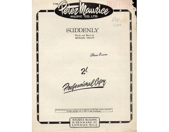4 | Suddenly, as performed by Petula Clark