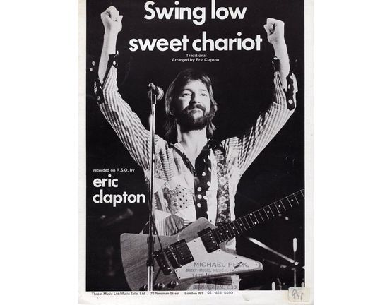4 | Swing Low sweet chariot.  Trad. Arr.  by Eric Clapton.