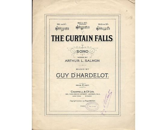 4 | The Curtain Falls - Song - In the key of B flat major