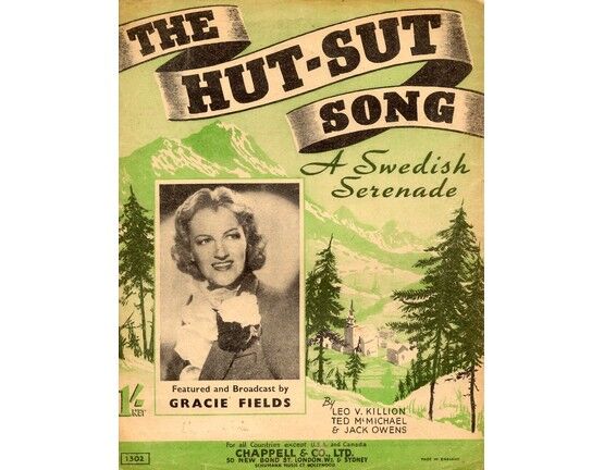 4 | The Hut Sut Song  - As performed by Gracie Fields
