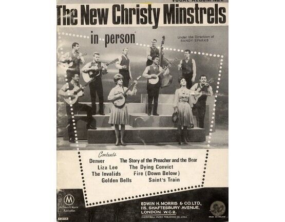 4 | The New Christy Minstrels in person, under the direction of Randy Sparks. Including Denver, The story of the preacher and the bear, The Dying Convict,
